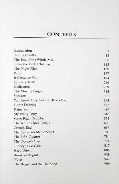 Nightmares and Dreamscapes