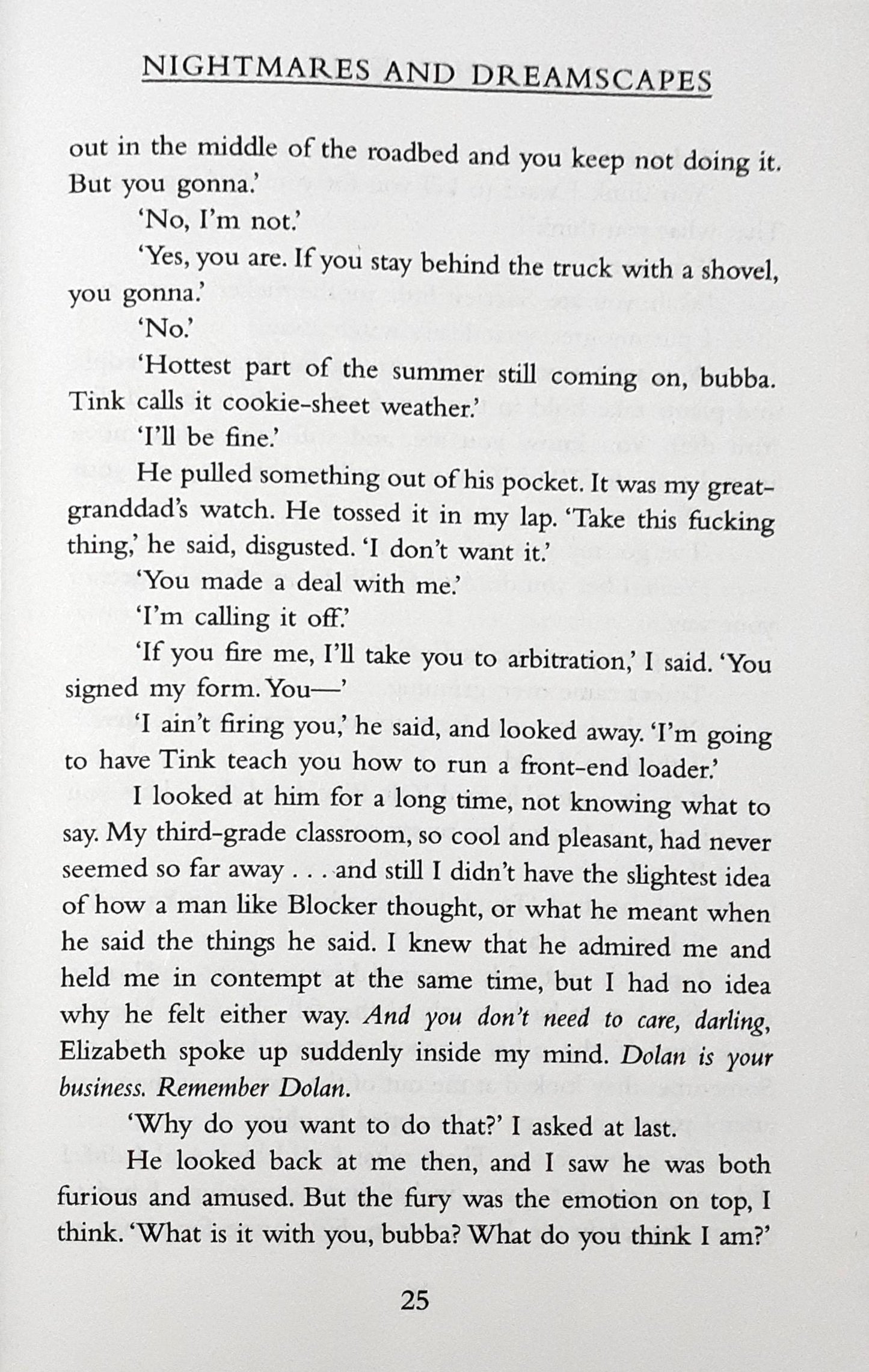 Nightmares and Dreamscapes