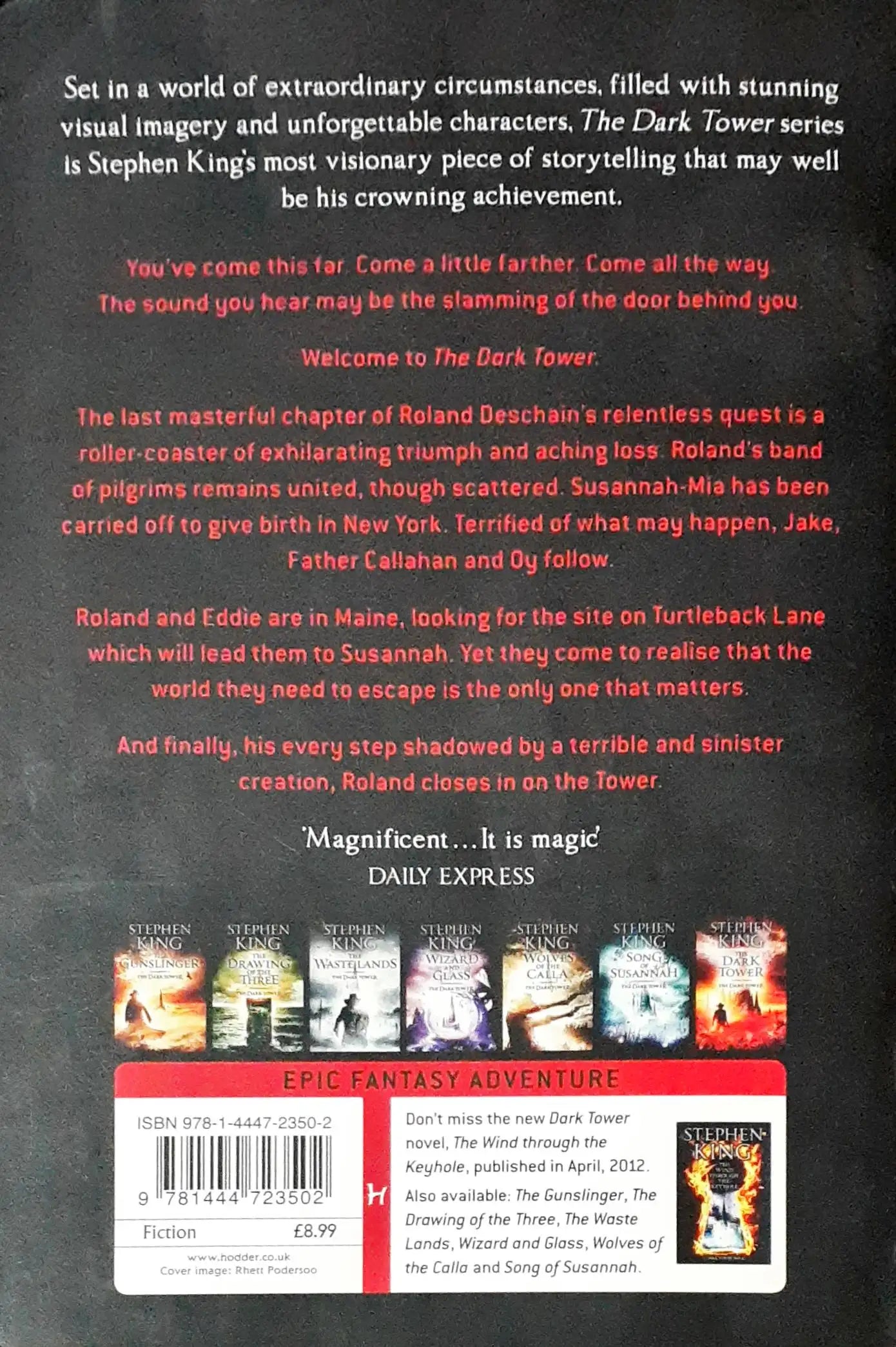 The Dark Tower #7 : The Dark Tower (P)