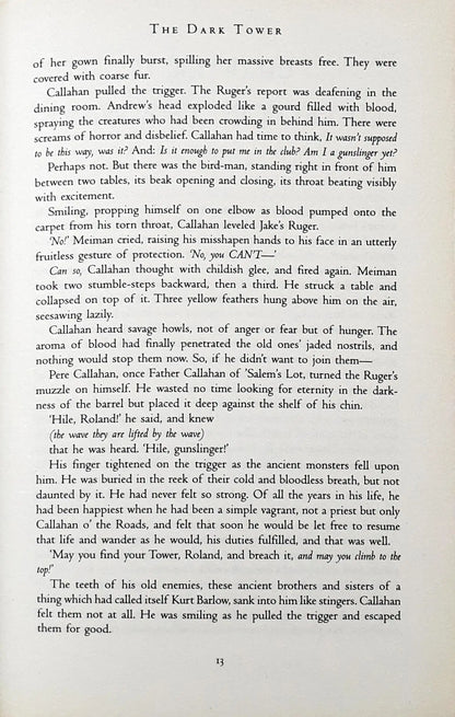 The Dark Tower #7 : The Dark Tower (P)