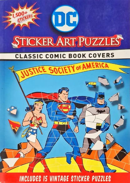 DC Classic Comic Book Covers : Sticker Art Puzzles