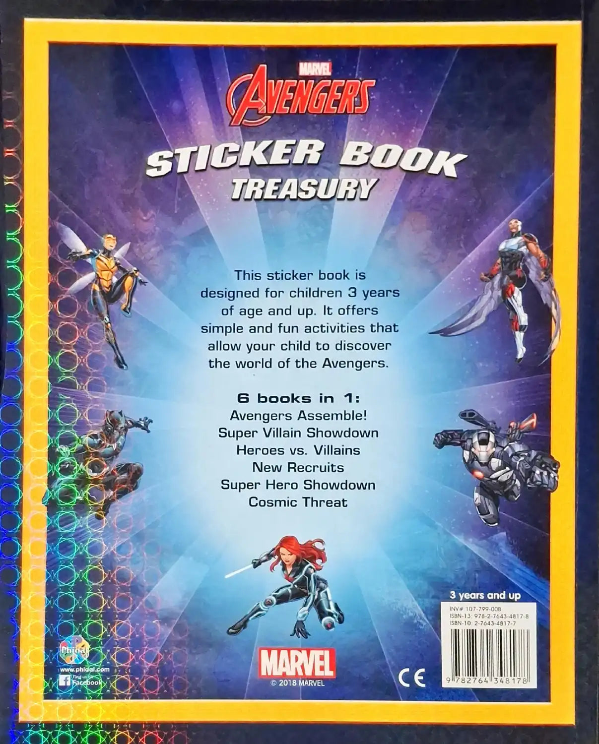 Marvel Avengers : Sticker Book Treasury