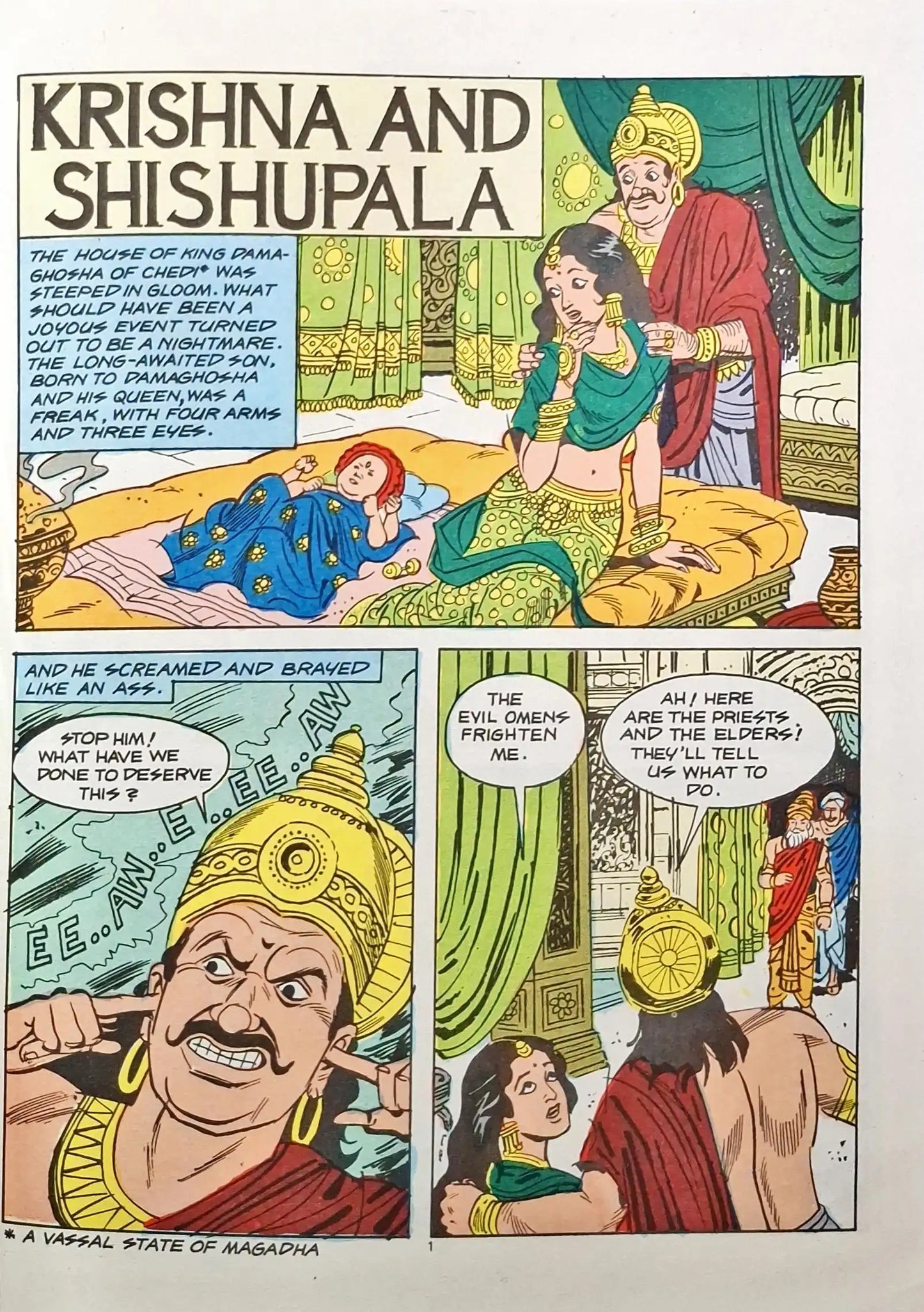 Stories from the Bhagawat 5 in 1 : Amar Chitra Katha Vol. 1016 | Hardcover (P)