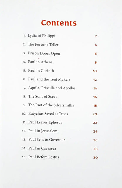 Paul Leaves Ephesus and Other Stories : Stories from the Bible