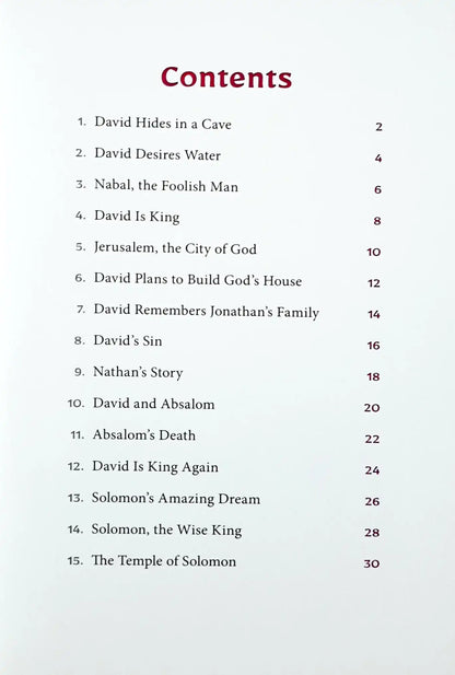 The Temple of Solomon and Other Stories : Stories from the Bible