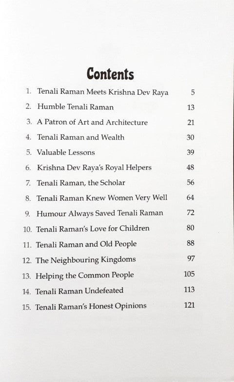 Ali Raman 2 Stories of Tenali Raman (15 Stories) – Books and You