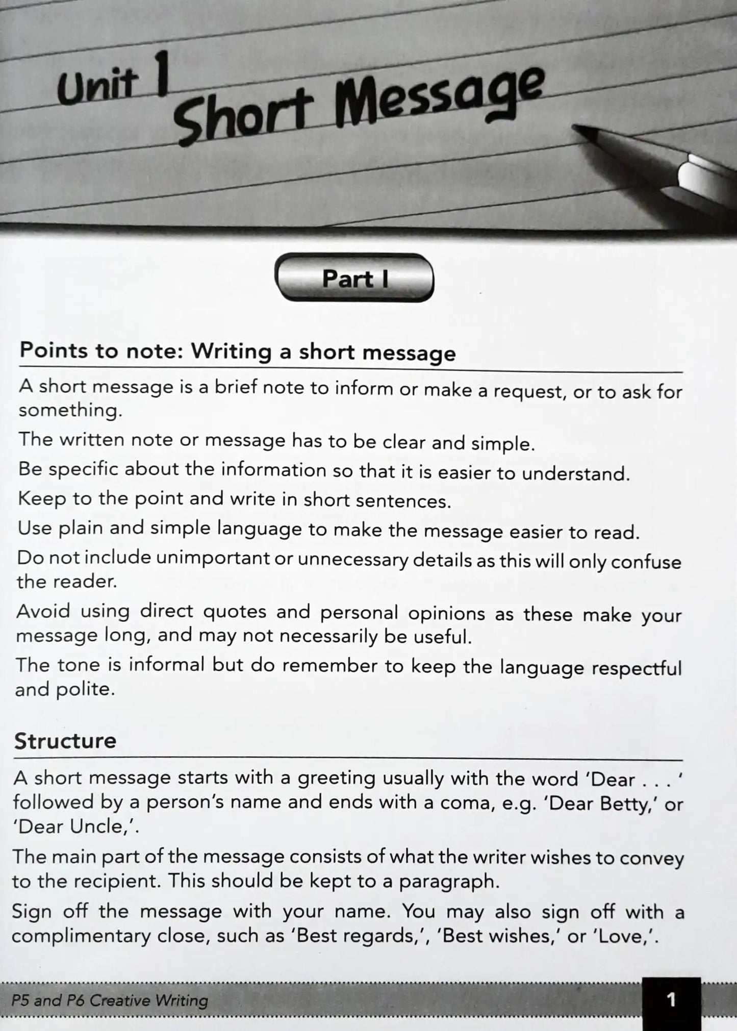 FBP Strategies for Upper Primary : Creative Writing Primary 5 & 6