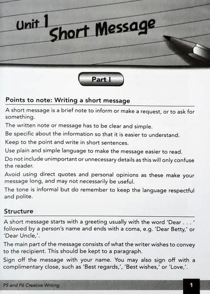 FBP Strategies for Upper Primary : Creative Writing Primary 5 & 6