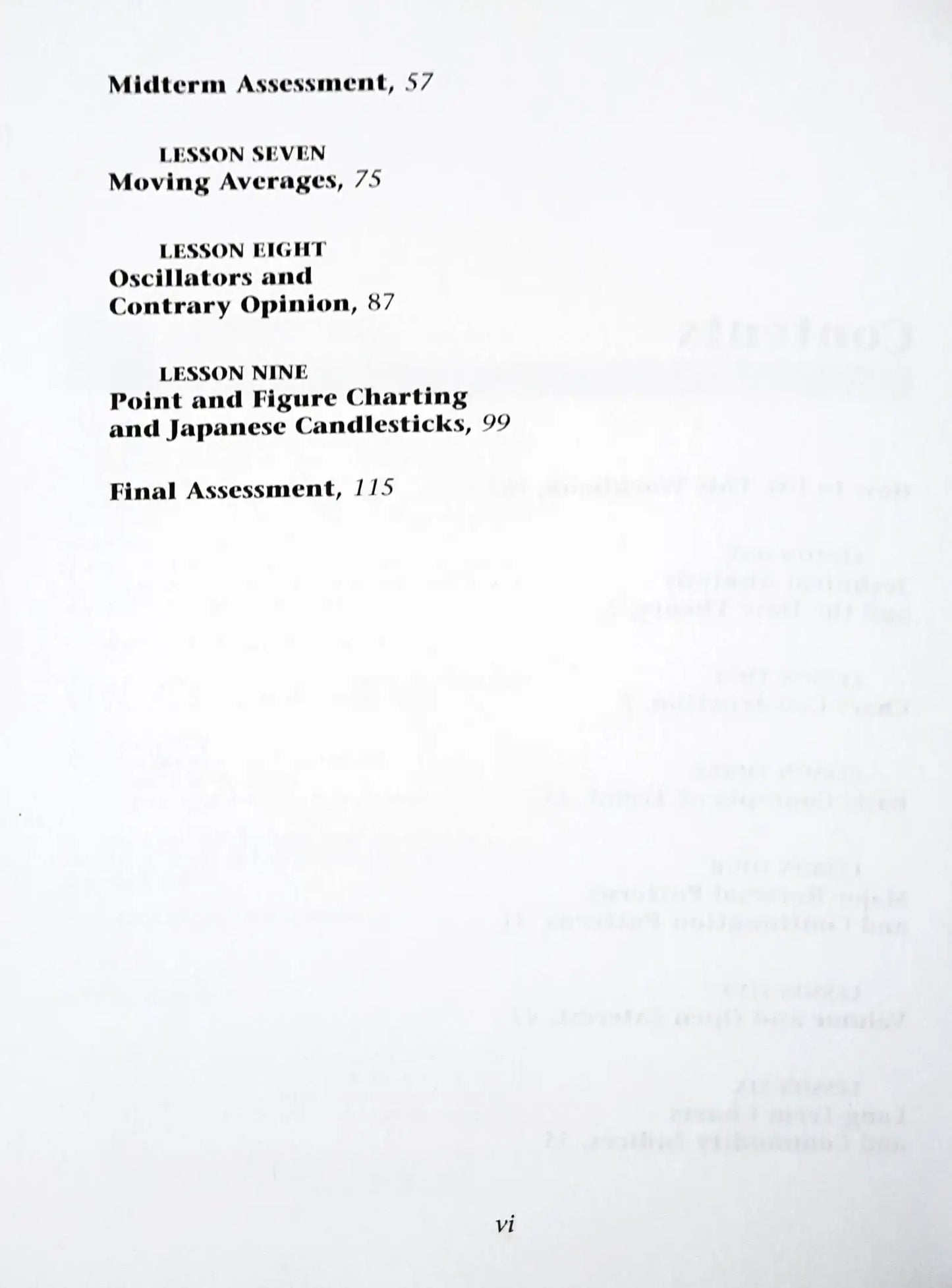 Study Guide to Technical Analysis of the Financial Markets