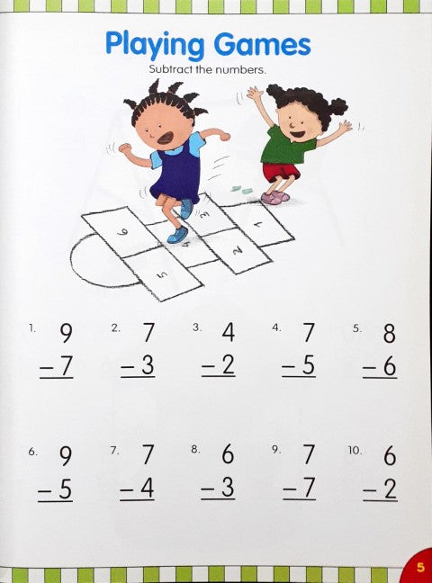 Subtraction Activities Grade 2 With Stickers