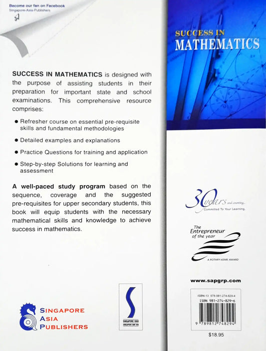 SAP Success in Mathematics for Upper Secondary