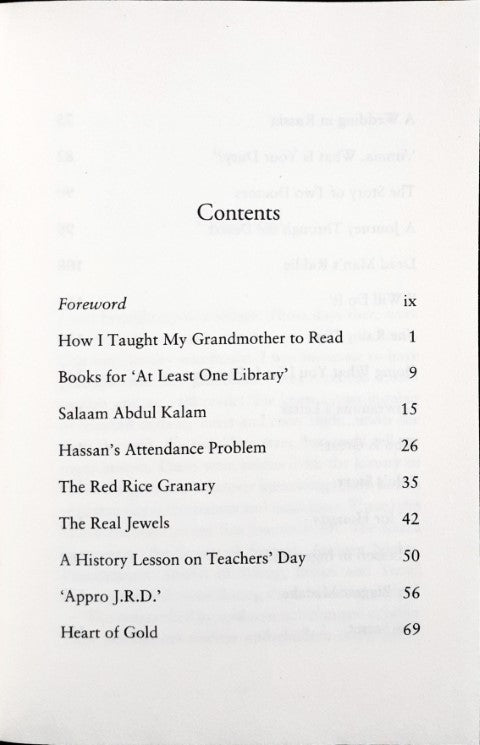 How I Taught My Grandmother To Read And Other Stories