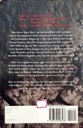 Q Is For Quarry (Kinsey Millhone #17)