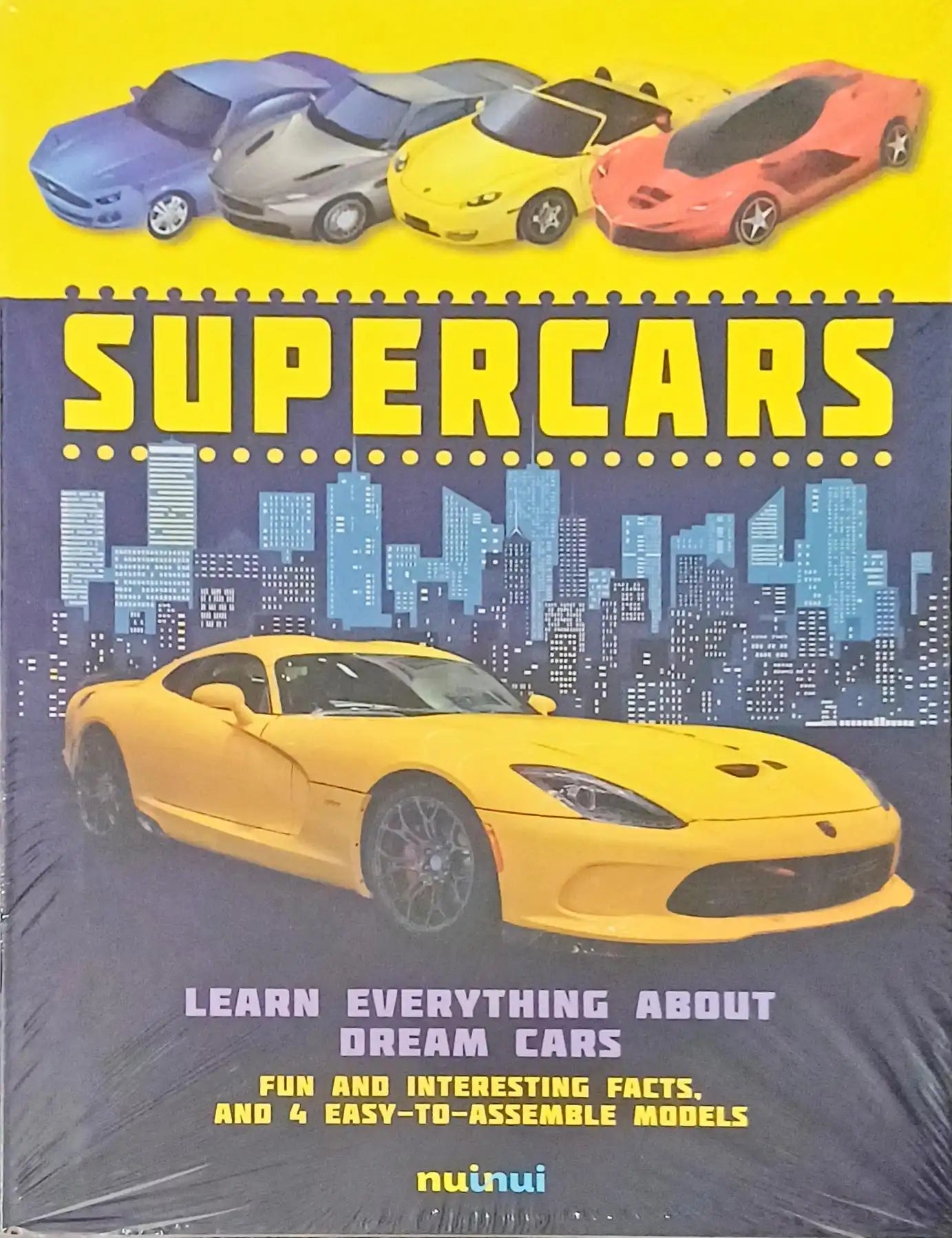 Supercars (4 Easy to Assemble Models)