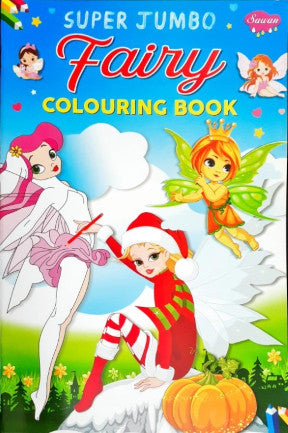 Super Jumbo Fairy Colouring Book