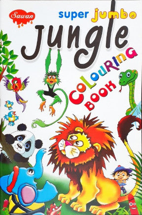 Super Jumbo Jungle Colouring Book