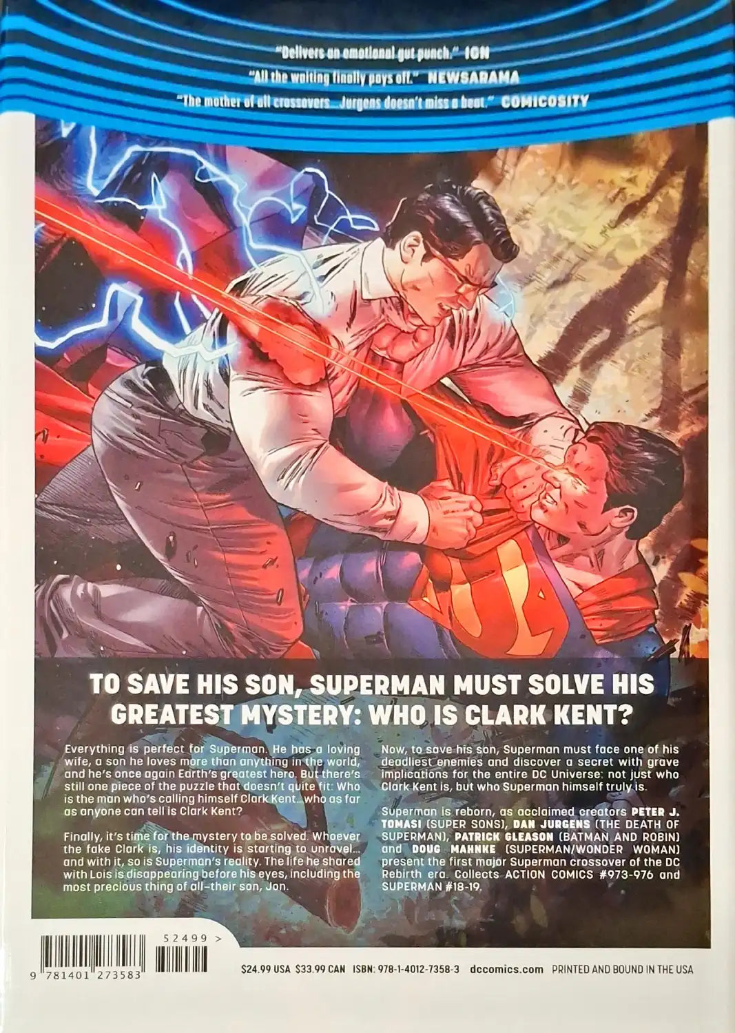 DC Universe : Superman Reborn | Hardcover