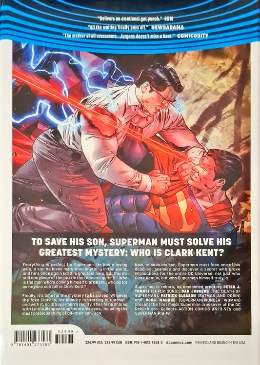 DC Universe : Superman Reborn | Hardcover