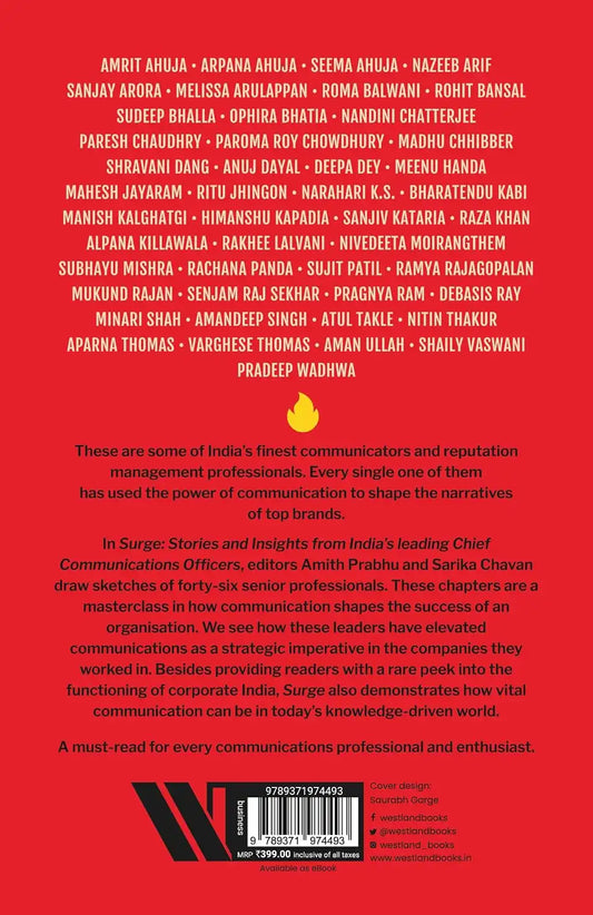 Surge : Stories And insights From India’s Leading Chief Communications Officers