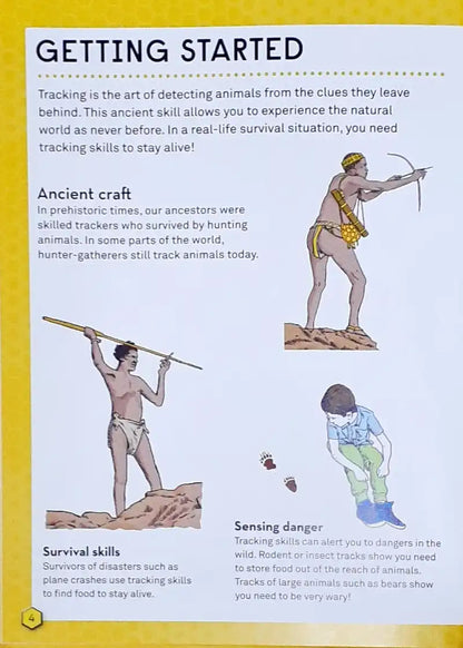 Bear Grylls Survival Skills Handbook Tracking