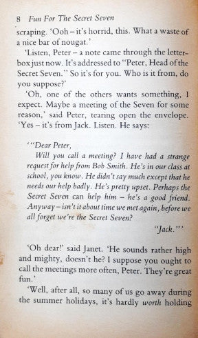 The Secret Seven Fun For the Secret Seven #15 (P)