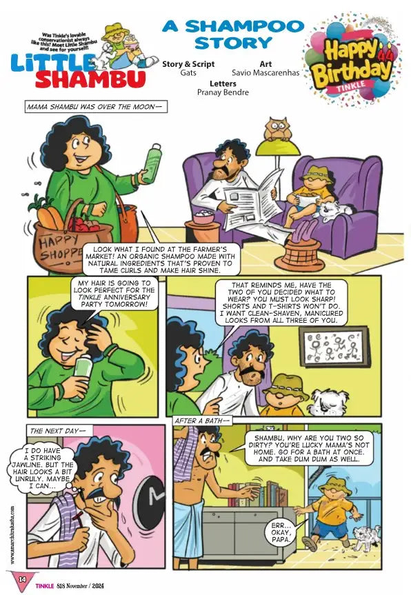 Tinkle Where Learning Meets Fun Monthly Magazine : November 2024 Vol. 44 No. 818