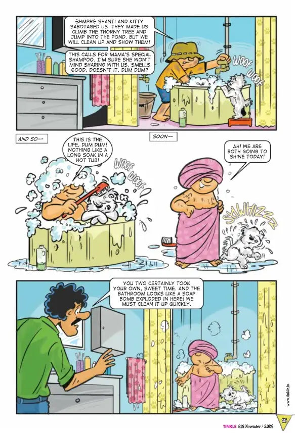 Tinkle Where Learning Meets Fun Monthly Magazine : November 2024 Vol. 44 No. 818