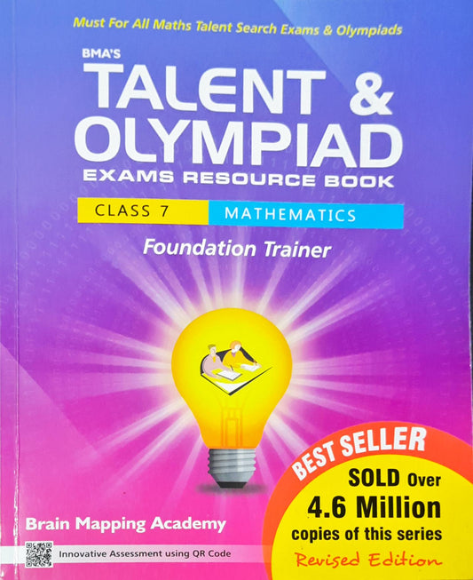 Class 7 Mathematics BMA Talent And Olympiad Exams Resource Book