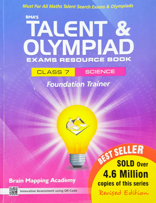 Class 7 Science BMA Talent And Olympiad Exams Resource Book