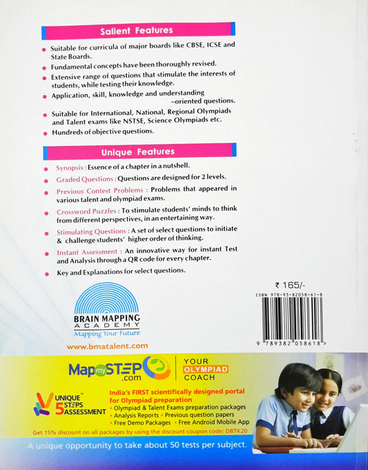 Class 7 Science BMA Talent And Olympiad Exams Resource Book
