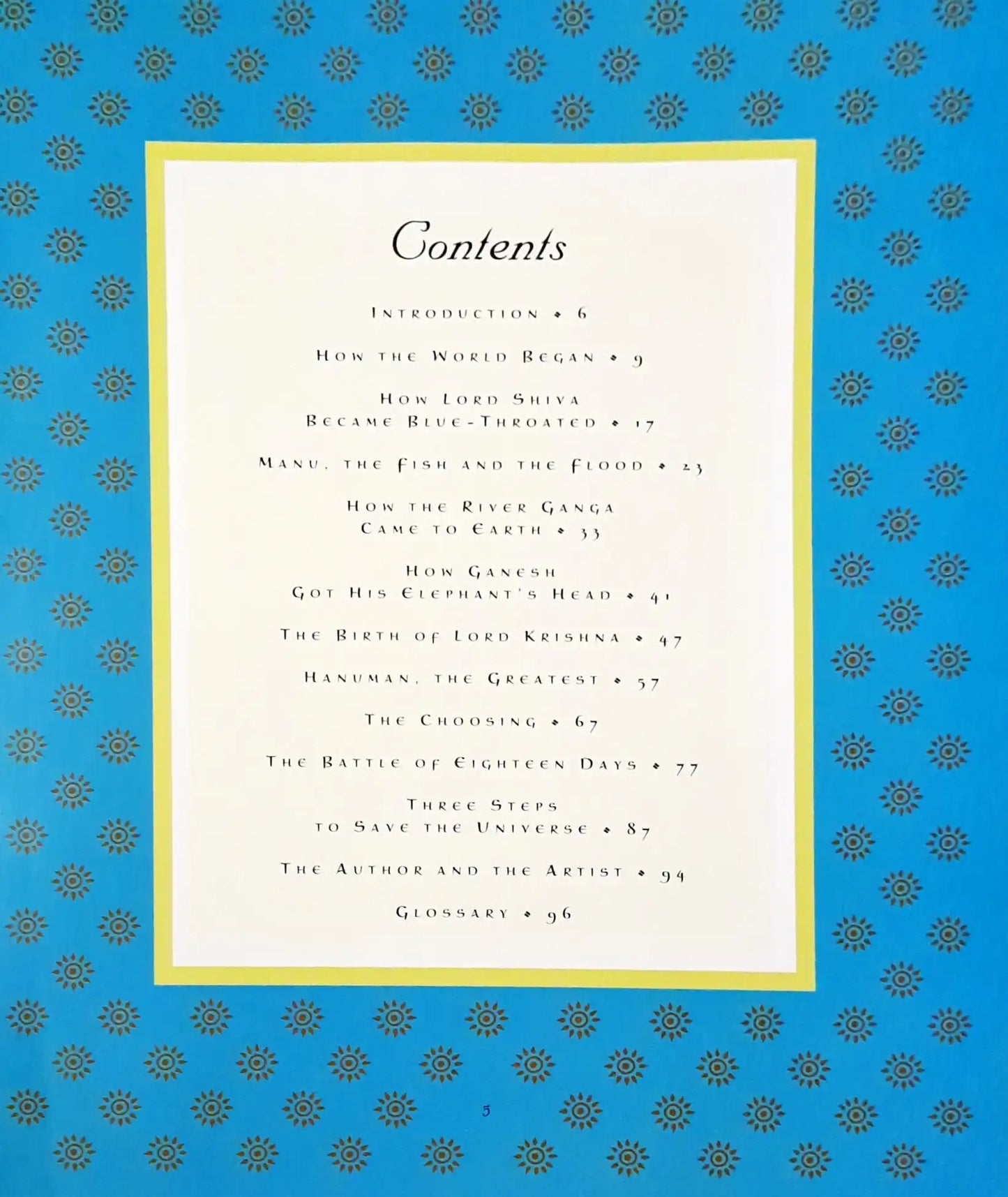 Tales From India : Stories of Creation and the Cosmos