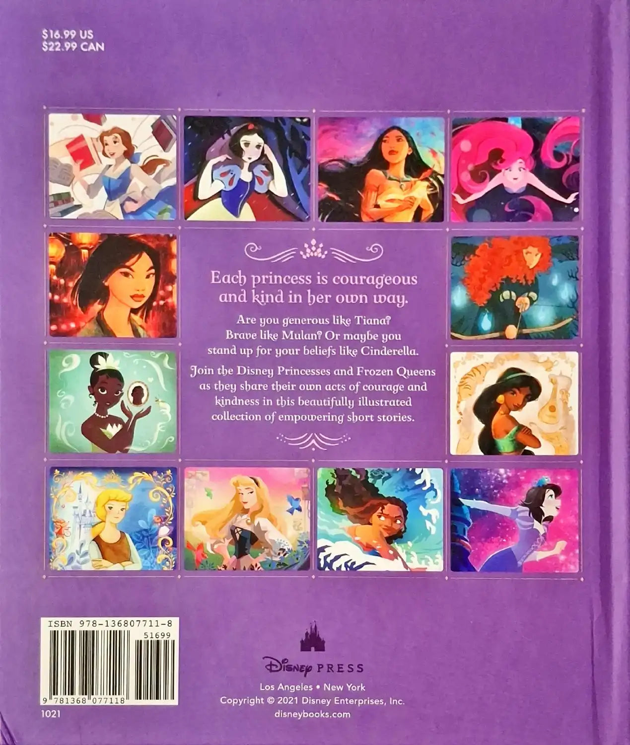 Disney Princess : Tales of Courage and Kindness | Hardcover