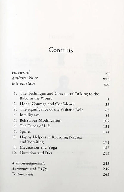 Talking to the Baby in the Womb