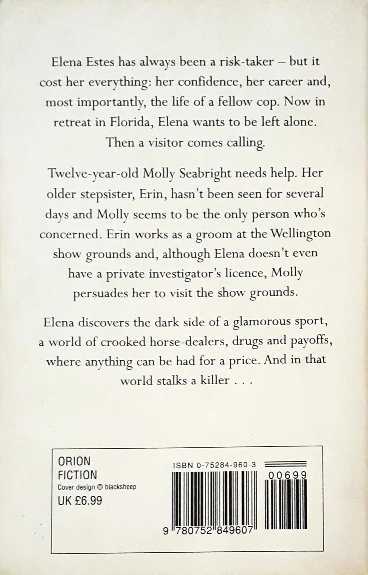 Elena Estes #1 : Dark Horse (P)