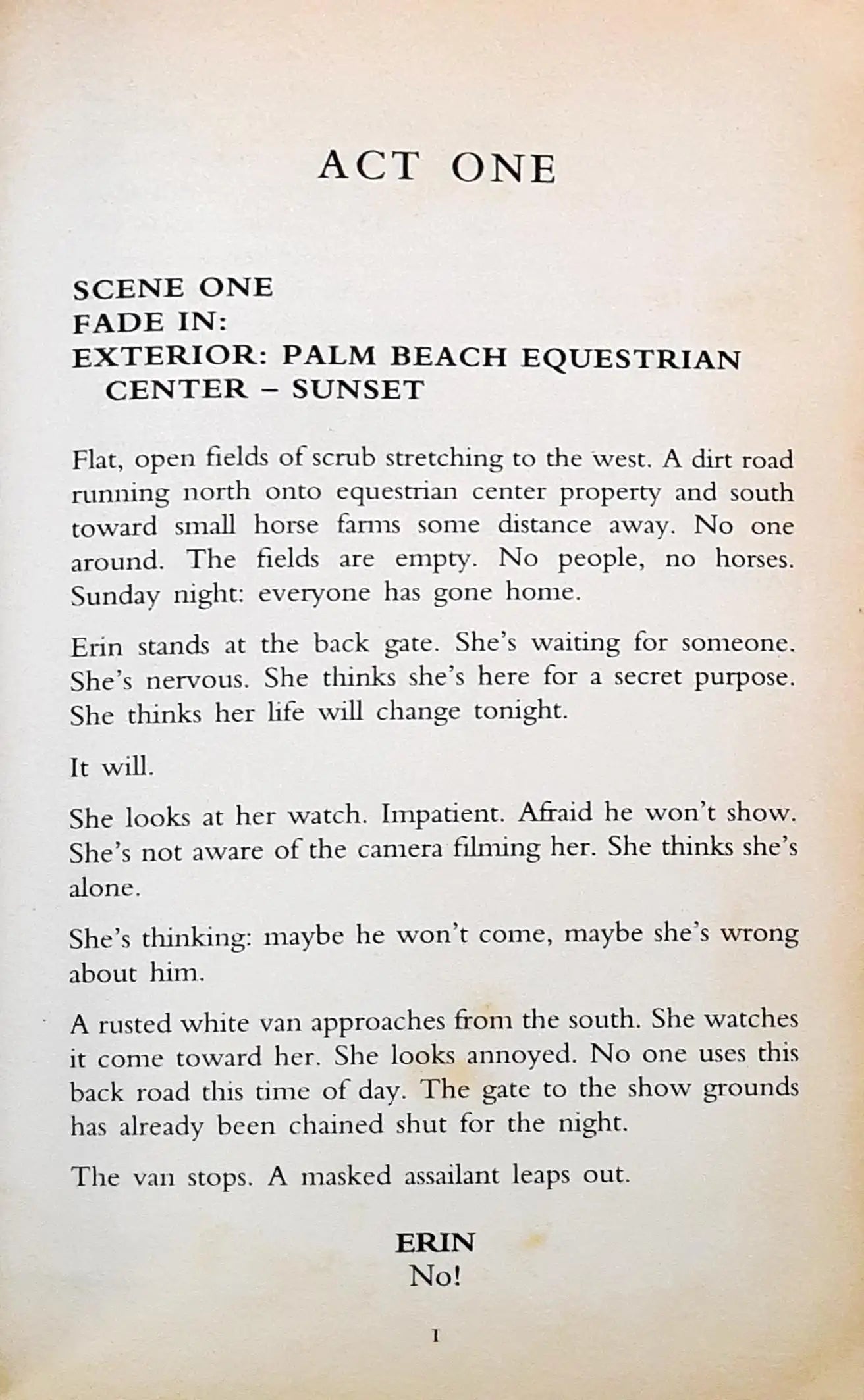 Elena Estes #1 : Dark Horse (P)