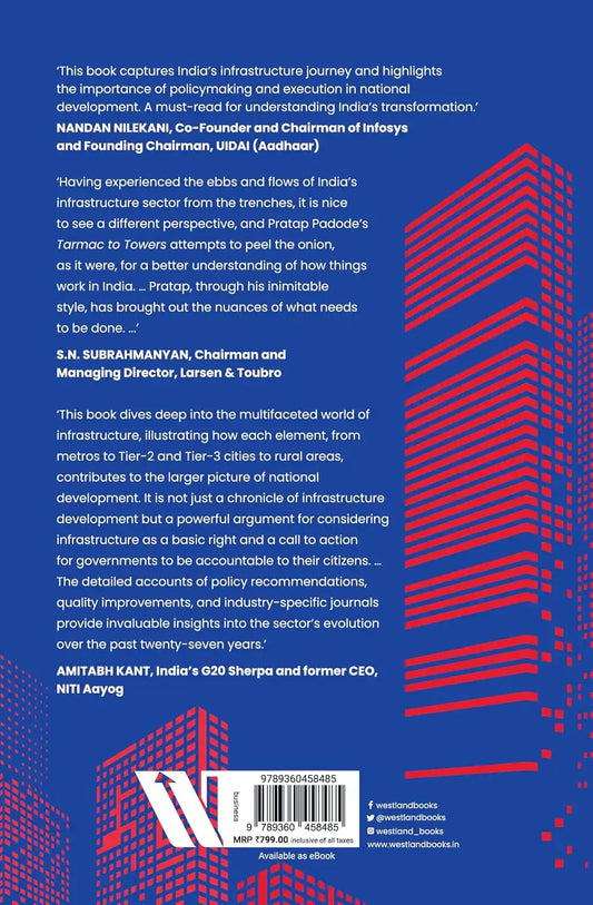 Tarmac To Towers : The India Infrastructure Story | Hardcover