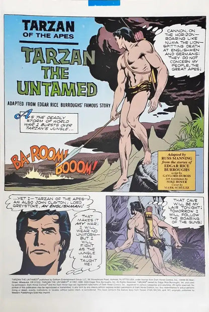 Gotham Comics Tarzan (2000 edition)