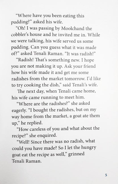 The Coloured Nails And Other Stories  - Tenali Raman