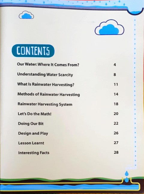 Let’s Save the Rain: A book on rainwater harvesting