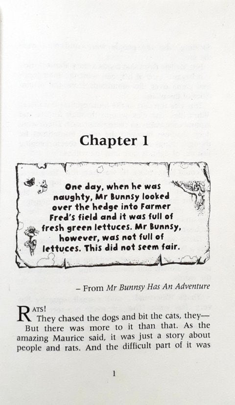 Illustration related to The Amazing Maurice And His Educated Rodents A Discworld Novel