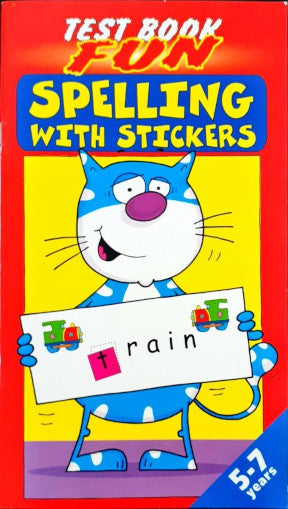 Spelling With Stickers (Red)