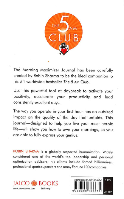 The 5 AM Club : Morning Maximizer Journal