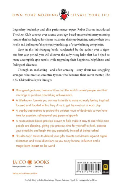 The 5 AM Club - Deluxe Edition | Hardcover