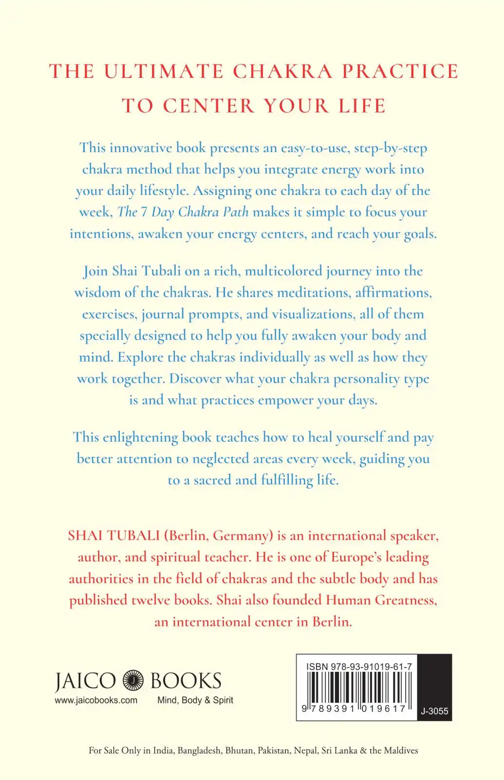 The 7 Day Chakra Path