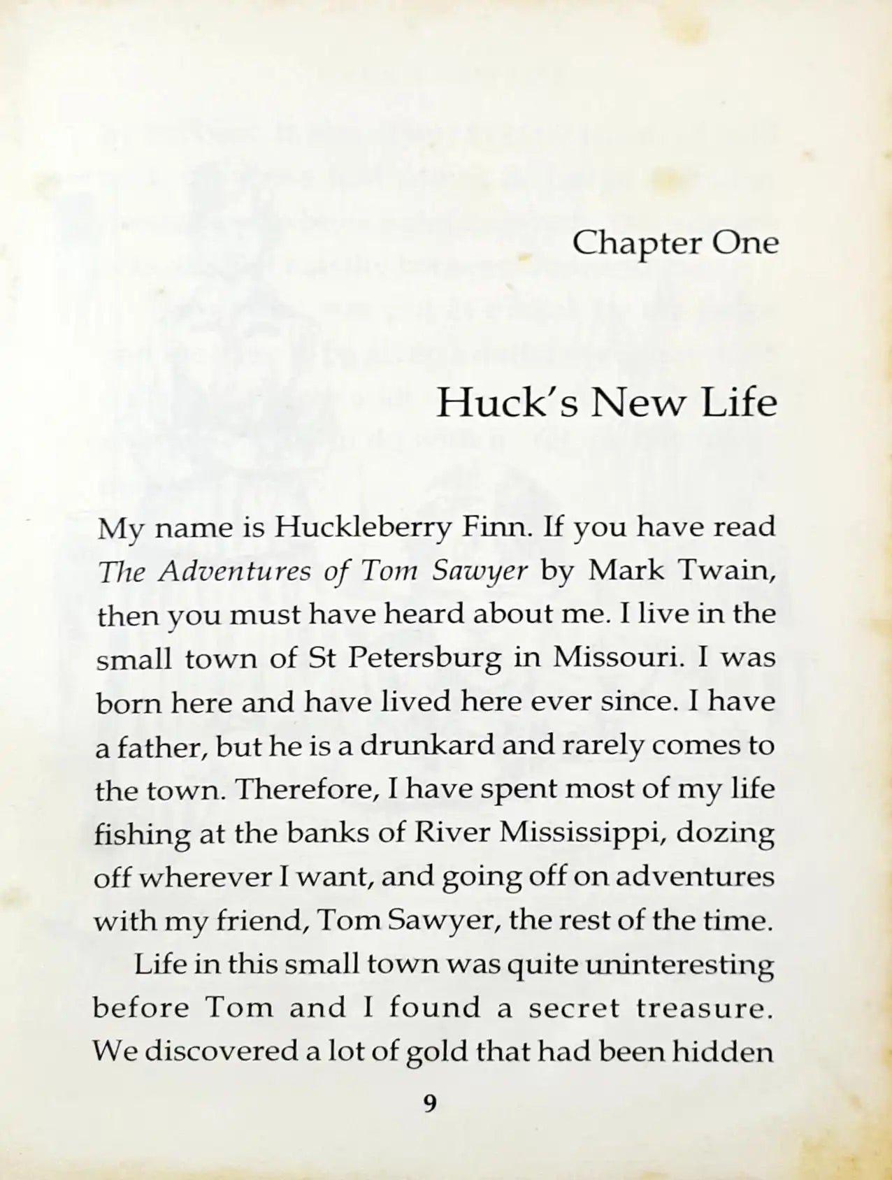 Om Illustrated Classics The Adventures Of Huckleberry Finn (HC) (P)