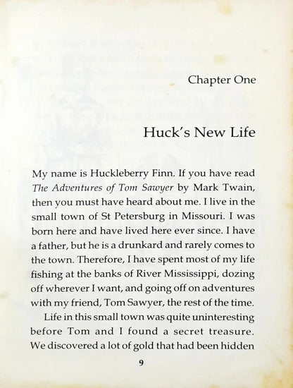 Om Illustrated Classics The Adventures Of Huckleberry Finn (HC) (P)