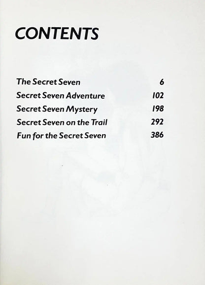 The Adventures Of The Secret Seven 5 Books In 1 (HC) (P)