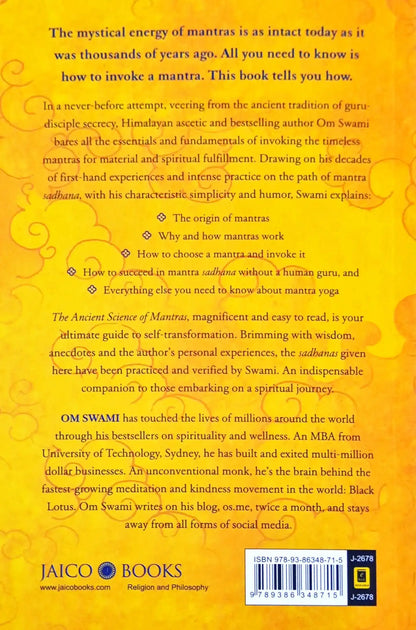 The Ancient Science of Mantras : Wisdom of the Sages