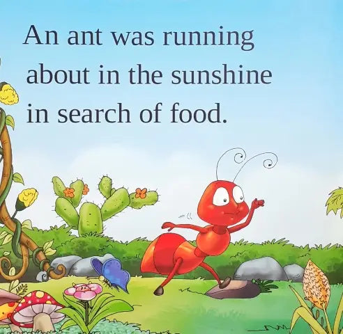 Early Start Graded Readers Level 4 The Ant And The Butterfly Moral Based Stories With Keywords