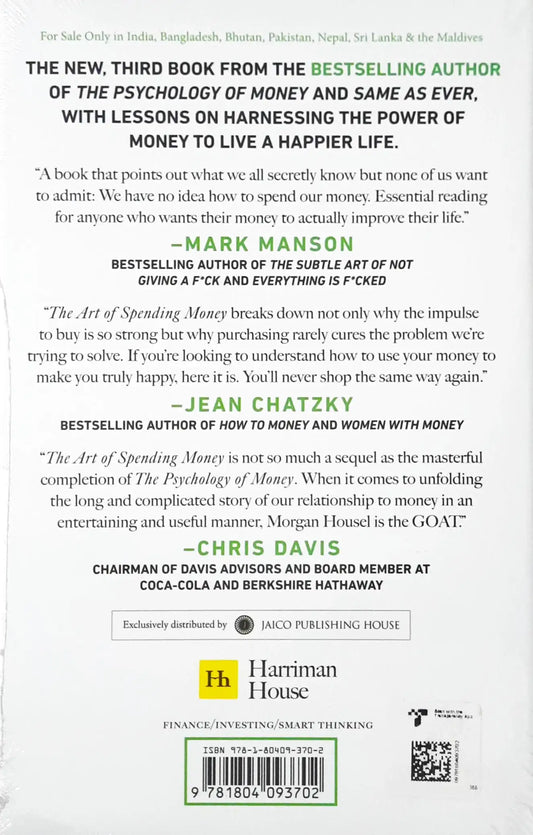 The Art of Spending Money : Simple Choices for a Richer Life | Hardcover